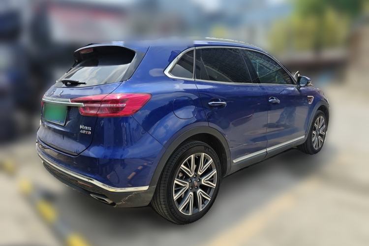 Used Hongqi HS5 2022 Facelifted Version 2.0T Smart Connect Flagship All-Wheel-Drive Edition Rear Right 45 Deg