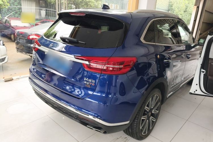 Used Hongqi HS5 2022 Facelifted Version 2.0T Smart Connect Flagship All-Wheel-Drive Edition Rear Right 45 Deg