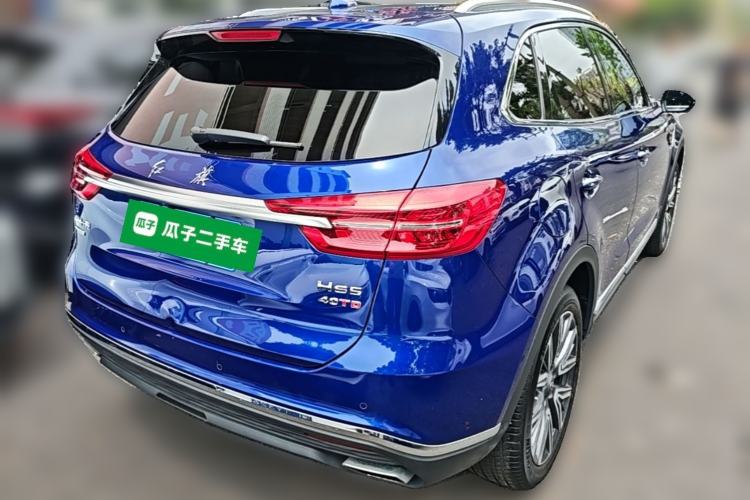 Used Hongqi HS5 2022 Facelifted Version 2.0T Smart Connect Flagship All-Wheel-Drive Edition Rear Right 45 Deg