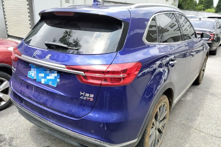 Used Hongqi HS5 2022 Facelifted Version 2.0T Smart Connect Flagship All-Wheel-Drive Edition Rear Right 45 Deg