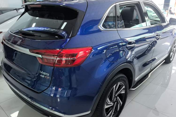 Used Hongqi HS5 2022 Revised Version 2.0T Smart Connect Flagship Edition Rear Right 45 Deg