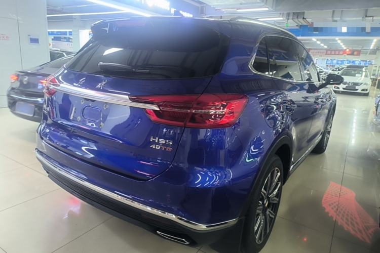 Used Hongqi HS5 2022 Facelifted Version 2.0T Smart Connect Flagship All-Wheel-Drive Edition Rear Right 45 Deg