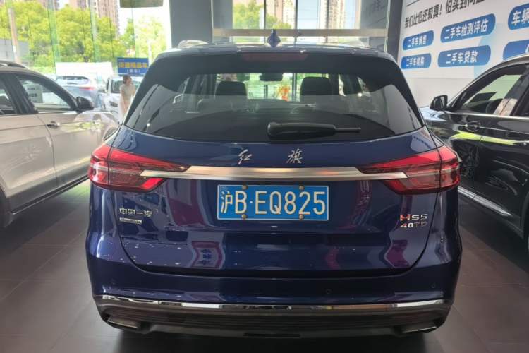 Used Hongqi HS5 2022 Facelifted Version 2.0T Smart Connect Flagship All-Wheel-Drive Edition Rear