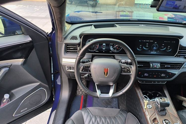 Used Hongqi HS5 2022 Facelifted Version 2.0T Smart Connect Flagship All-Wheel-Drive Edition Steering Wheel