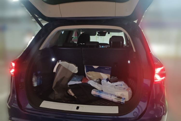 Used Hongqi HS5 2022 Facelifted Version 2.0T Smart Connect Flagship All-Wheel-Drive Edition Trunk
