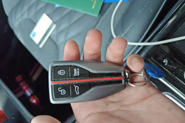 Used Hongqi HS5 2022 Revised Version 2.0T Smart Connect Flagship Edition Vehicle Key