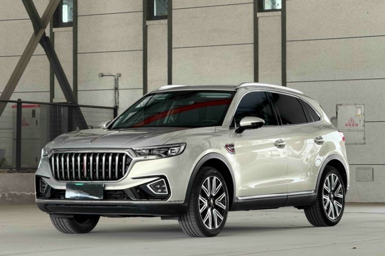 Used Hongqi HS5 2022 2.0T Smart Connect Flagship All-Wheel-Drive Version Guazi used car, China used car export, Used car for sale, Used cars, Cheapest cars for sale