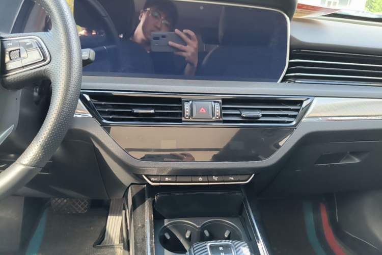 Used Hongqi HS5 2022 Facelifted Version 2.0T Smart Connect Flagship All-Wheel-Drive Edition Audio And AC Panel