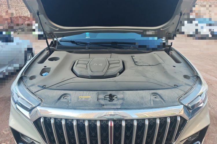 Used Hongqi HS5 2022 Facelifted Version 2.0T Smart Connect Flagship All-Wheel-Drive Edition Engine Bay