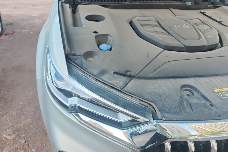Used Hongqi HS5 2022 Facelifted Version 2.0T Smart Connect Flagship All-Wheel-Drive Edition Engine Bay Right