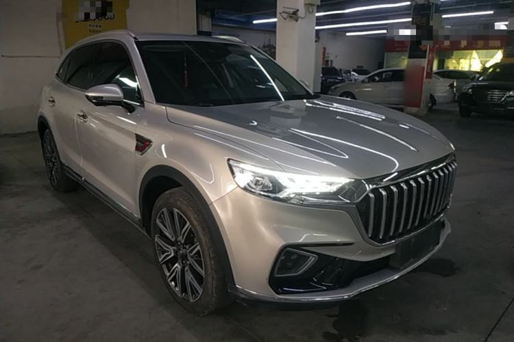 Used Hongqi HS5 2022 Facelifted Version 2.0T Smart Connect Flagship All-Wheel-Drive Edition Front Right 45 Deg
