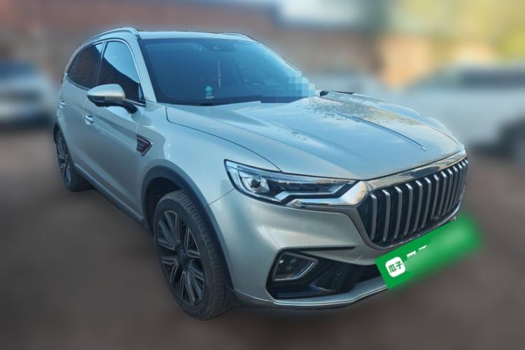 Used Hongqi HS5 2022 Facelifted Version 2.0T Smart Connect Flagship All-Wheel-Drive Edition Front Right 45 Deg