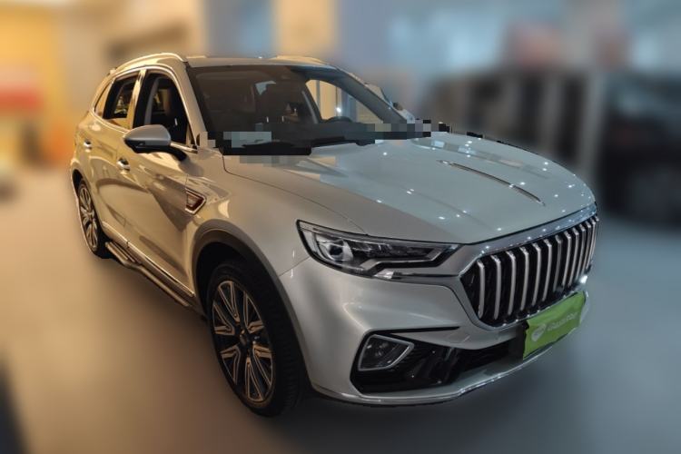 Used Hongqi HS5 2022 Facelifted Version 2.0T Smart Connect Flagship All-Wheel-Drive Edition Front Right 45 Deg