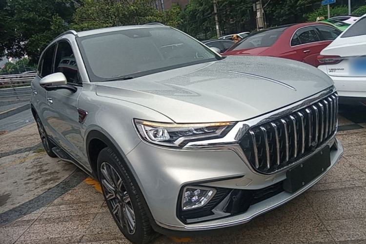 Used Hongqi HS5 2022 Facelifted Version 2.0T Smart Connect Flagship All-Wheel-Drive Edition Front Right 45 Deg