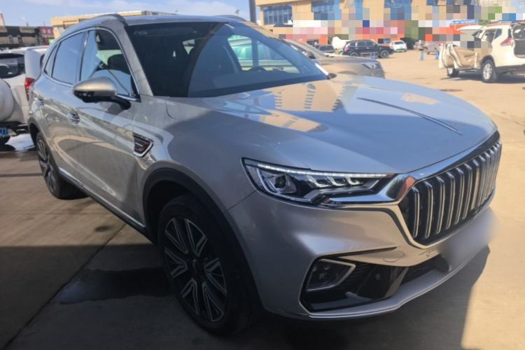 Used Hongqi HS5 2022 Facelifted Version 2.0T Smart Connect Flagship All-Wheel-Drive Edition Front Right 45 Deg