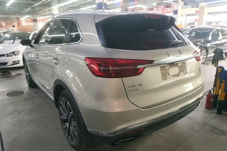 Used Hongqi HS5 2022 Facelifted Version 2.0T Smart Connect Flagship All-Wheel-Drive Edition Rear Left 45 Deg