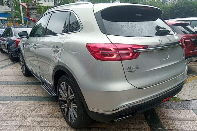 Used Hongqi HS5 2022 Facelifted Version 2.0T Smart Connect Flagship All-Wheel-Drive Edition Rear Left 45 Deg