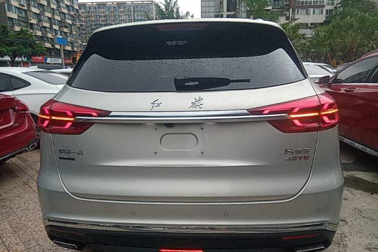 Used Hongqi HS5 2022 Facelifted Version 2.0T Smart Connect Flagship All-Wheel-Drive Edition Rear