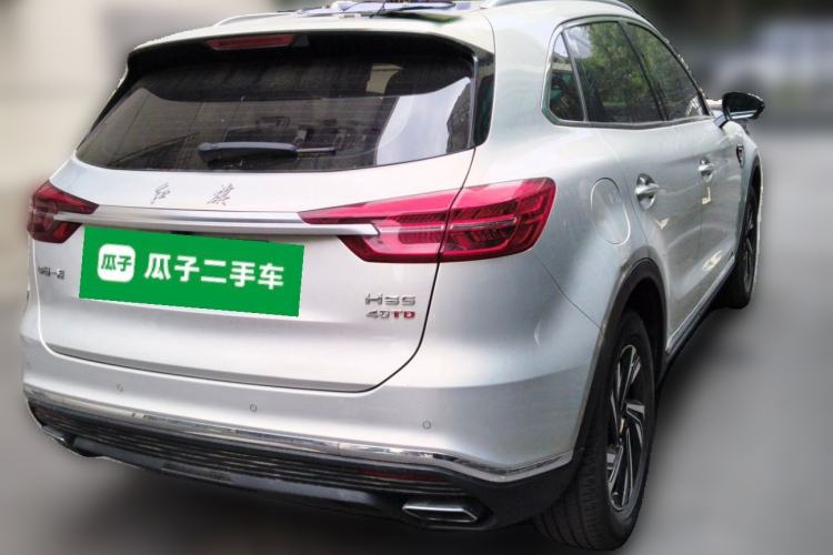 Used Hongqi HS5 2022 Revised Version 2.0T Smart Connect Flagship Edition Rear Right 45 Deg