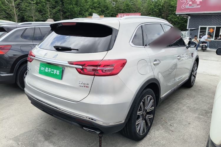 Used Hongqi HS5 2022 Facelifted Version 2.0T Smart Connect Flagship All-Wheel-Drive Edition Rear Right 45 Deg