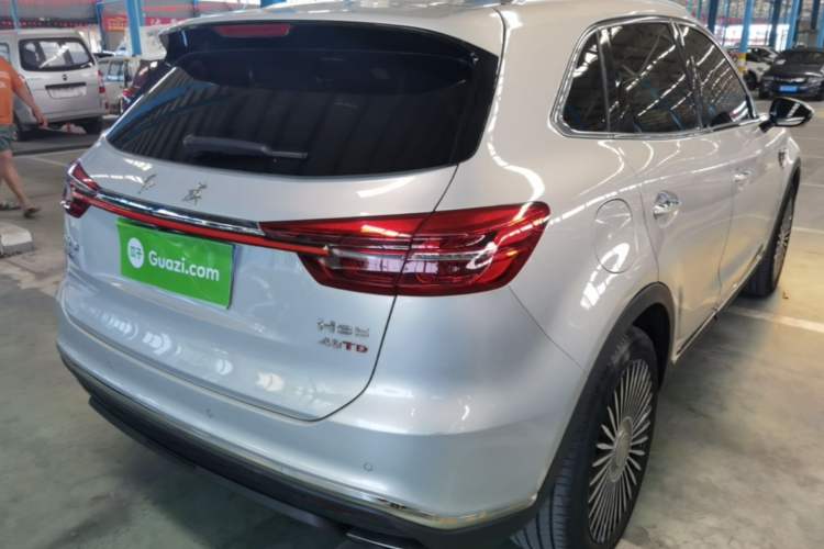 Used Hongqi HS5 2022 2.0T Smart Connect Flagship All-Wheel-Drive Version Rear Right 45 Deg