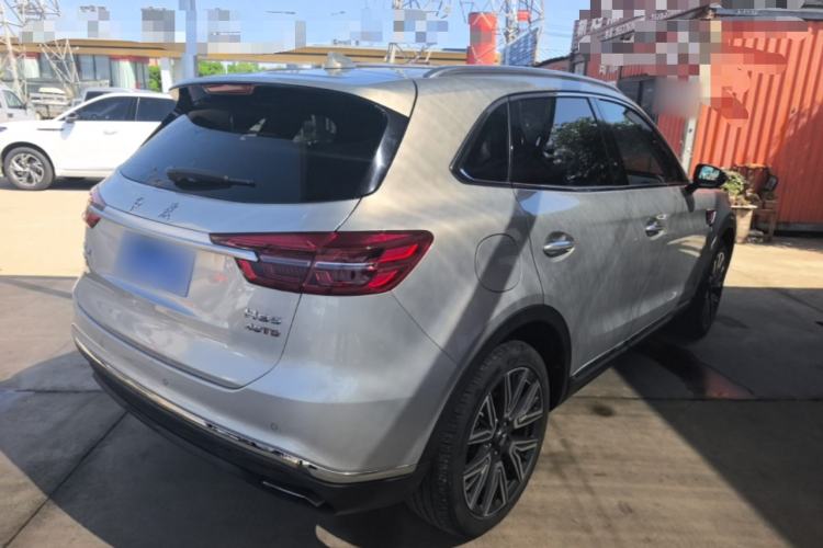 Used Hongqi HS5 2022 Facelifted Version 2.0T Smart Connect Flagship All-Wheel-Drive Edition Rear Right 45 Deg