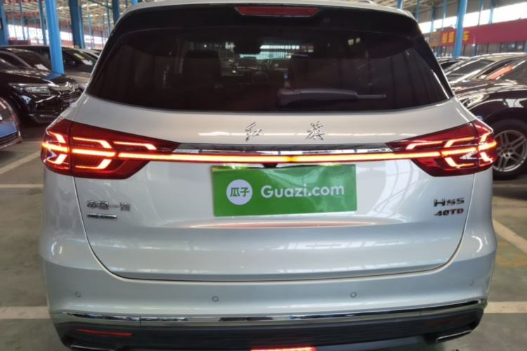 Used Hongqi HS5 2022 2.0T Smart Connect Flagship All-Wheel-Drive Version Rear