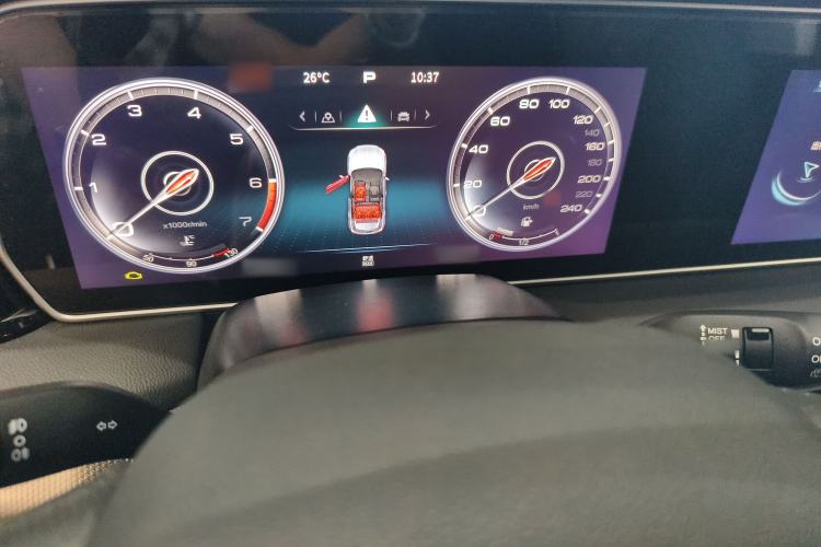 Used Hongqi HS5 2022 Facelifted Version 2.0T Smart Connect Flagship All-Wheel-Drive Edition Steering Wheel