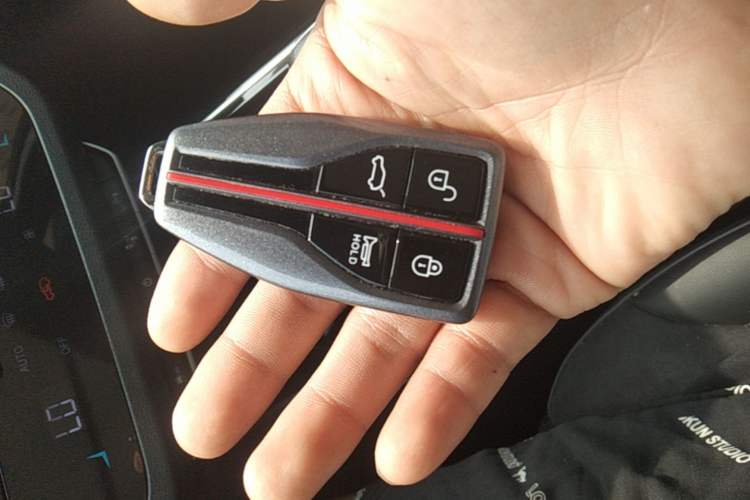 Used Hongqi HS5 2022 Revised Version 2.0T Smart Connect Flagship Edition Vehicle Key