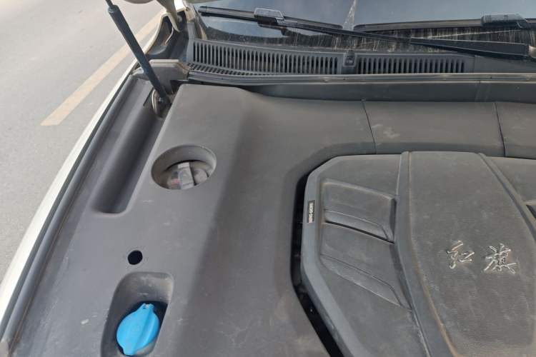 Used Hongqi HS5 2022 Facelifted Version 2.0T Smart Connect Flagship All-Wheel-Drive Edition Engine Bay Right