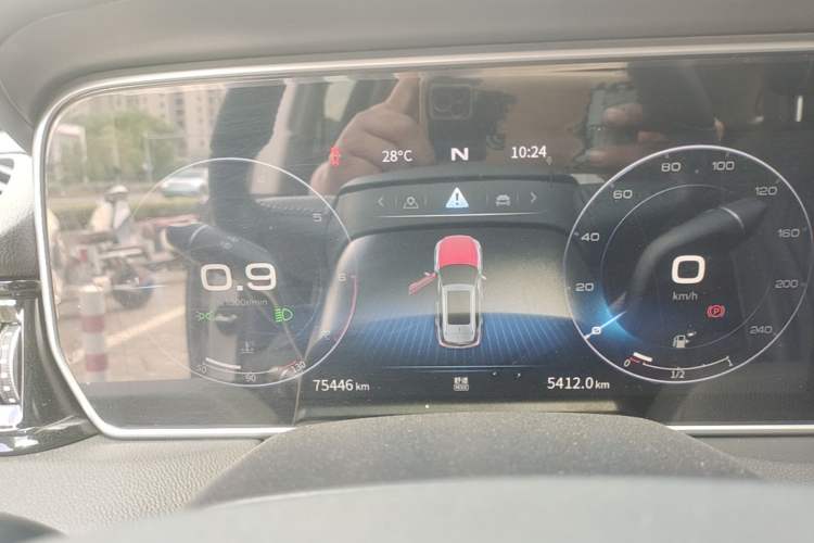 Used Hongqi HS5 2022 2.0T Smart Connect Flagship Enjoyment Purchase Edition Instrument Cluster