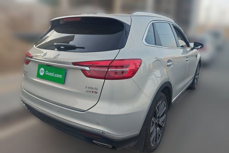Used Hongqi HS5 2022 Facelifted Version 2.0T Smart Connect Flagship All-Wheel-Drive Edition Rear Right 45 Deg