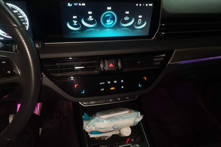 Used Hongqi HS5 2022 Facelifted Version 2.0T Smart Connect Flagship All-Wheel-Drive Edition Audio And AC Panel