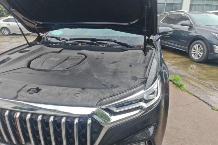 Used Hongqi HS5 2022 Revised Version 2.0T Smart Connect Flagship Edition Engine Bay Left