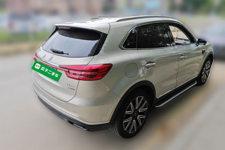 Used Hongqi HS5 2022 Facelifted Version 2.0T Smart Connect Flagship All-Wheel-Drive Edition Rear Right 45 Deg
