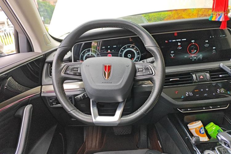 Used Hongqi HS5 2022 Facelifted Version 2.0T Smart Connect Flagship All-Wheel-Drive Edition Steering Wheel