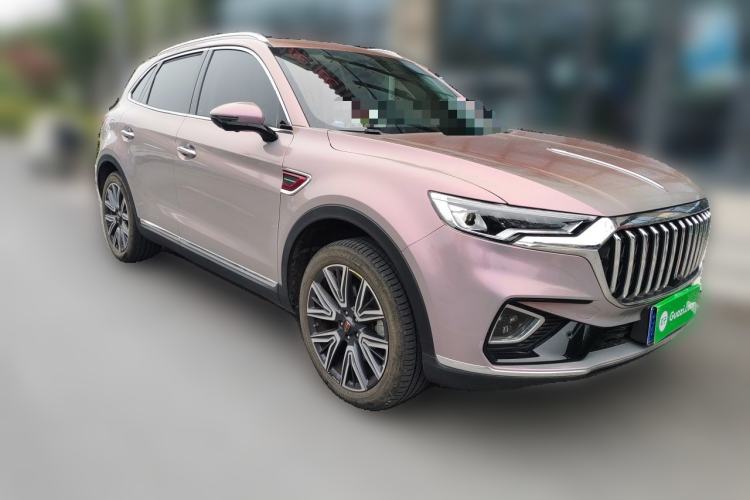Used Hongqi HS5 2022 Facelifted Version 2.0T Smart Connect Flagship All-Wheel-Drive Edition Front Right 45 Deg