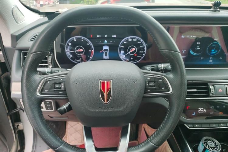 Used Hongqi HS5 2022 Facelifted Version 2.0T Smart Connect Flagship All-Wheel-Drive Edition Steering Wheel