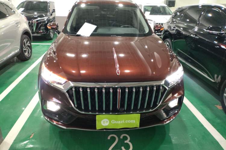 Used Hongqi HS5 2022 Facelifted Version 2.0T Smart Connect Flagship All-Wheel-Drive Edition Front