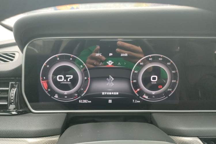 Used Hongqi HS5 2022 Revised Version 2.0T Smart Connect Flagship Edition Instrument Cluster