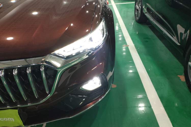 Used Hongqi HS5 2022 Facelifted Version 2.0T Smart Connect Flagship All-Wheel-Drive Edition Left Front Headlight