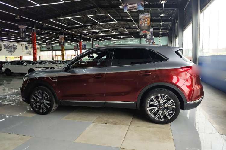 Used Hongqi HS5 2022 Facelifted Version 2.0T Smart Connect Flagship All-Wheel-Drive Edition Left Side