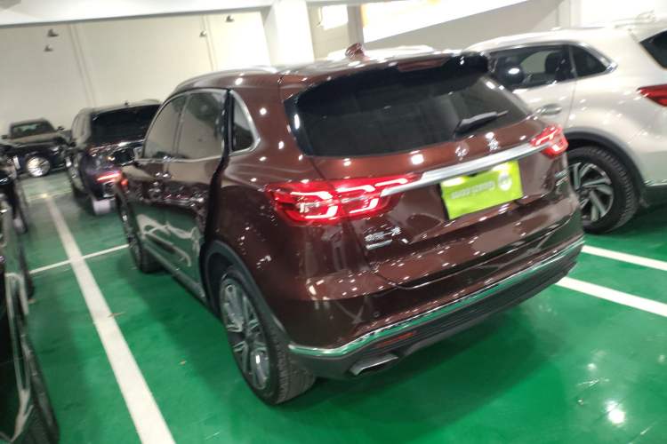 Used Hongqi HS5 2022 Facelifted Version 2.0T Smart Connect Flagship All-Wheel-Drive Edition Rear Left 45 Deg