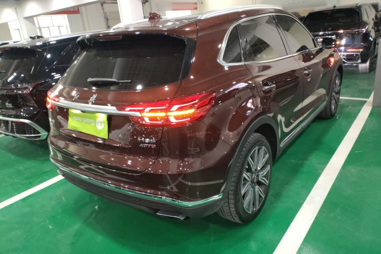 Used Hongqi HS5 2022 Facelifted Version 2.0T Smart Connect Flagship All-Wheel-Drive Edition Rear Right 45 Deg