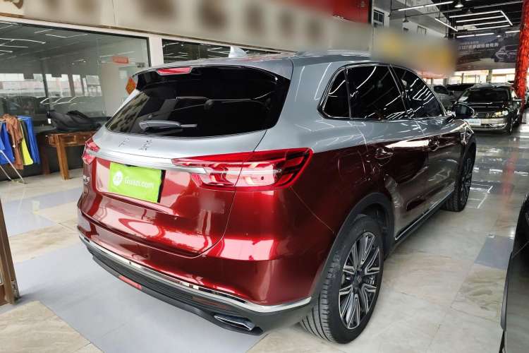 Used Hongqi HS5 2022 Facelifted Version 2.0T Smart Connect Flagship All-Wheel-Drive Edition Rear Right 45 Deg