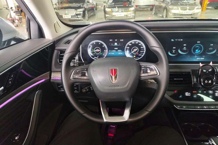 Used Hongqi HS5 2022 Facelifted Version 2.0T Smart Connect Flagship All-Wheel-Drive Edition Steering Wheel