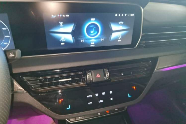 Used Hongqi HS5 2022 2.0T Smart Connect Flagship Edition Audio And AC Panel