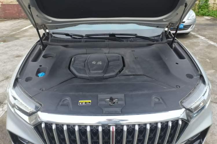 Used Hongqi HS5 2022 Facelifted Version 2.0T Smart Connect Flagship All-Wheel-Drive Edition Engine Bay