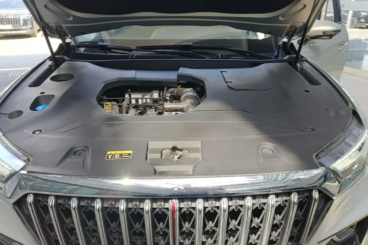 Used Hongqi HS5 2022 Revised Version 2.0T Smart Connect Flagship Edition Engine Bay