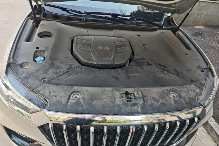 Used Hongqi HS5 2022 Revised Version 2.0T Smart Connect Flagship Edition Engine Bay